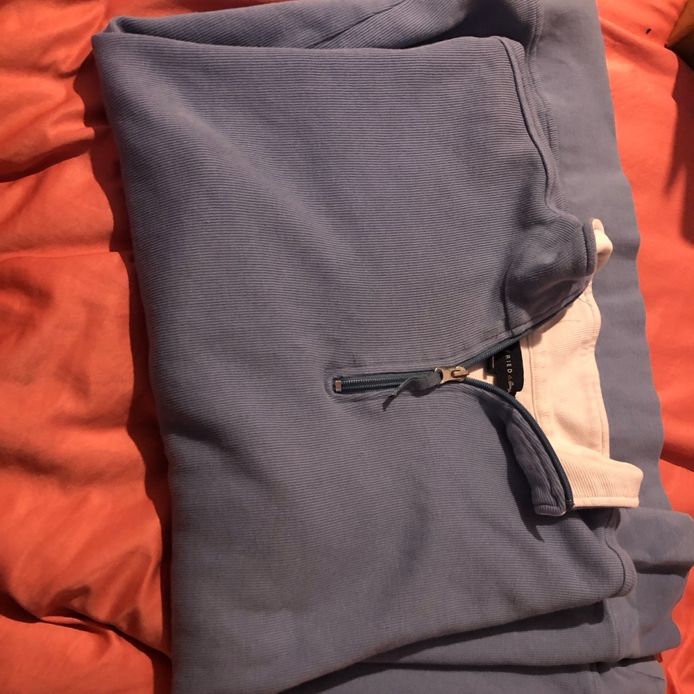 Medium light blue pullover